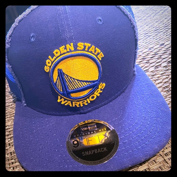 golden state warriors trucker cap